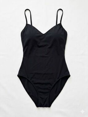 MICHAEL Michael Kors Black One-Piece Swimsuit Size 10